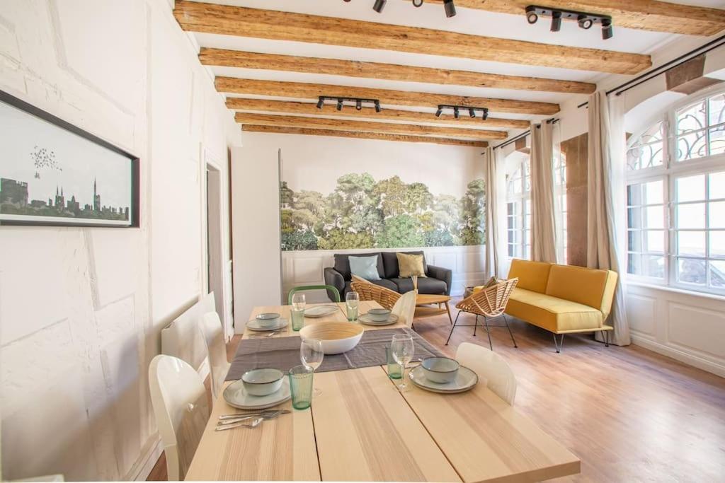 La Halte Strasbourgeoise - Superbe Appt Pres De La Petite France Apartment Bagian luar foto